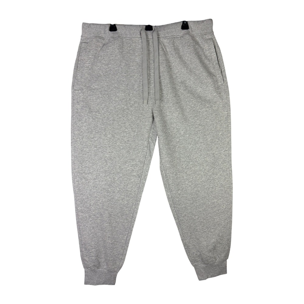 Member's Mark Mens Newport Fleece Jogger Heather Gray Size XL NWT Classic Fit